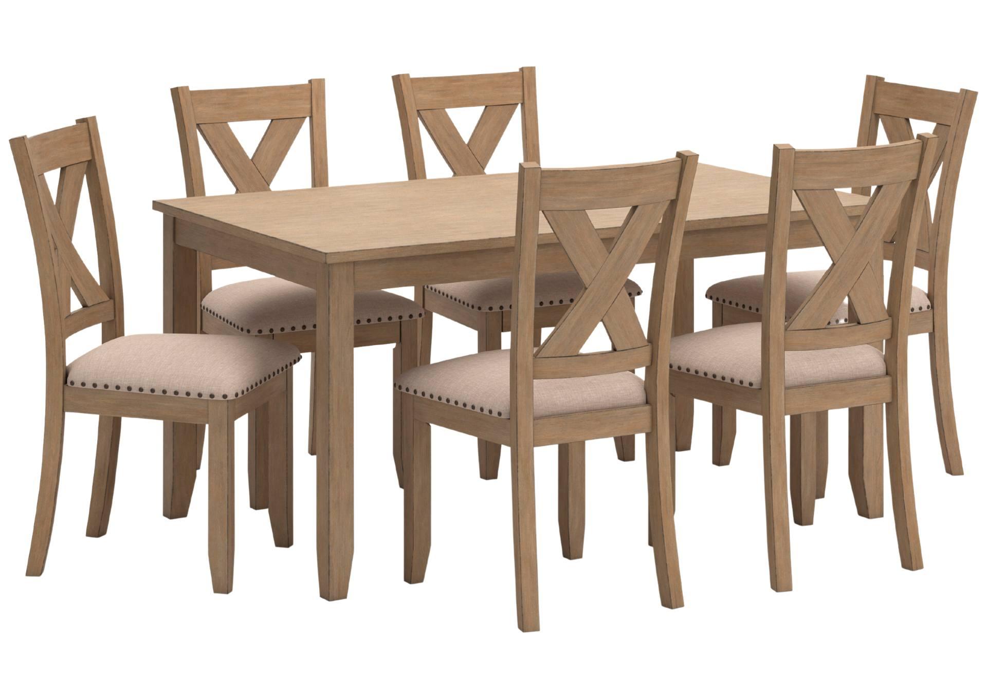 SANBRIAR 7 PIECE DINING SET