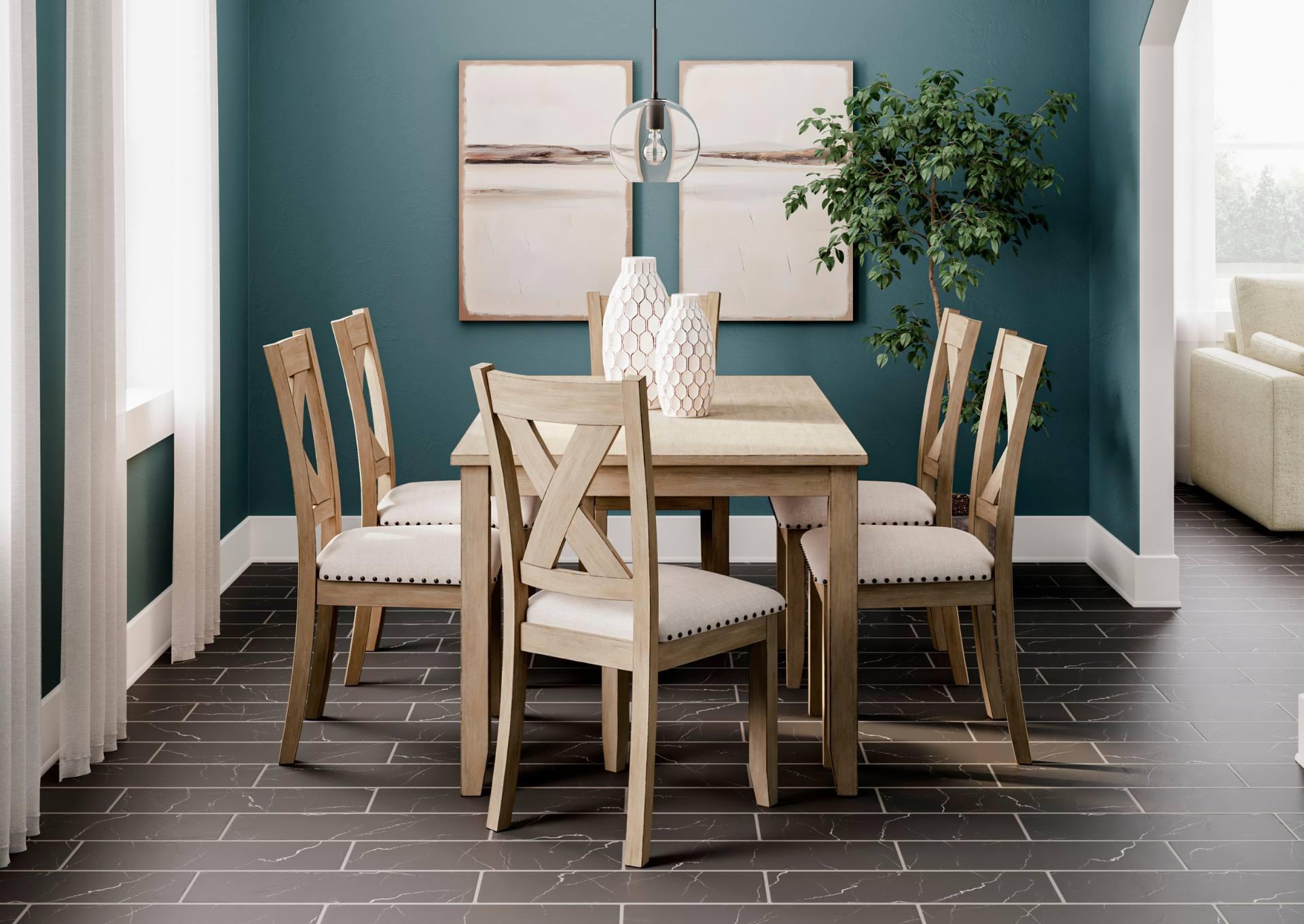 SANBRIAR 7 PIECE DINING SET,ASHLEY FURNITURE INC.