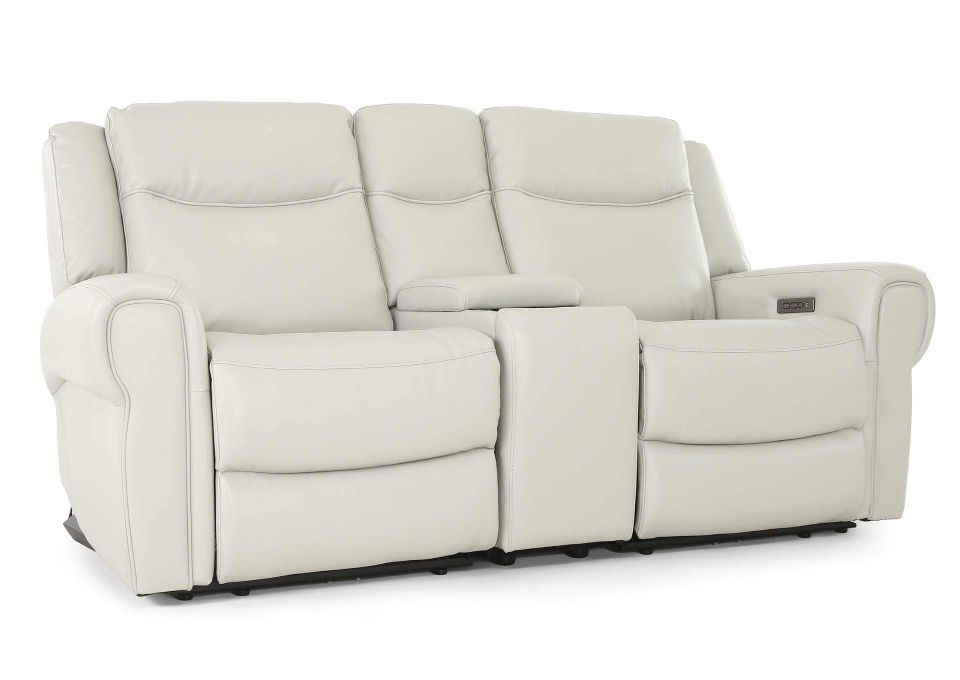 CONWAY FOG ZERO GRAVITY RECLINING CONSOLE LOVESEAT,CHEERS