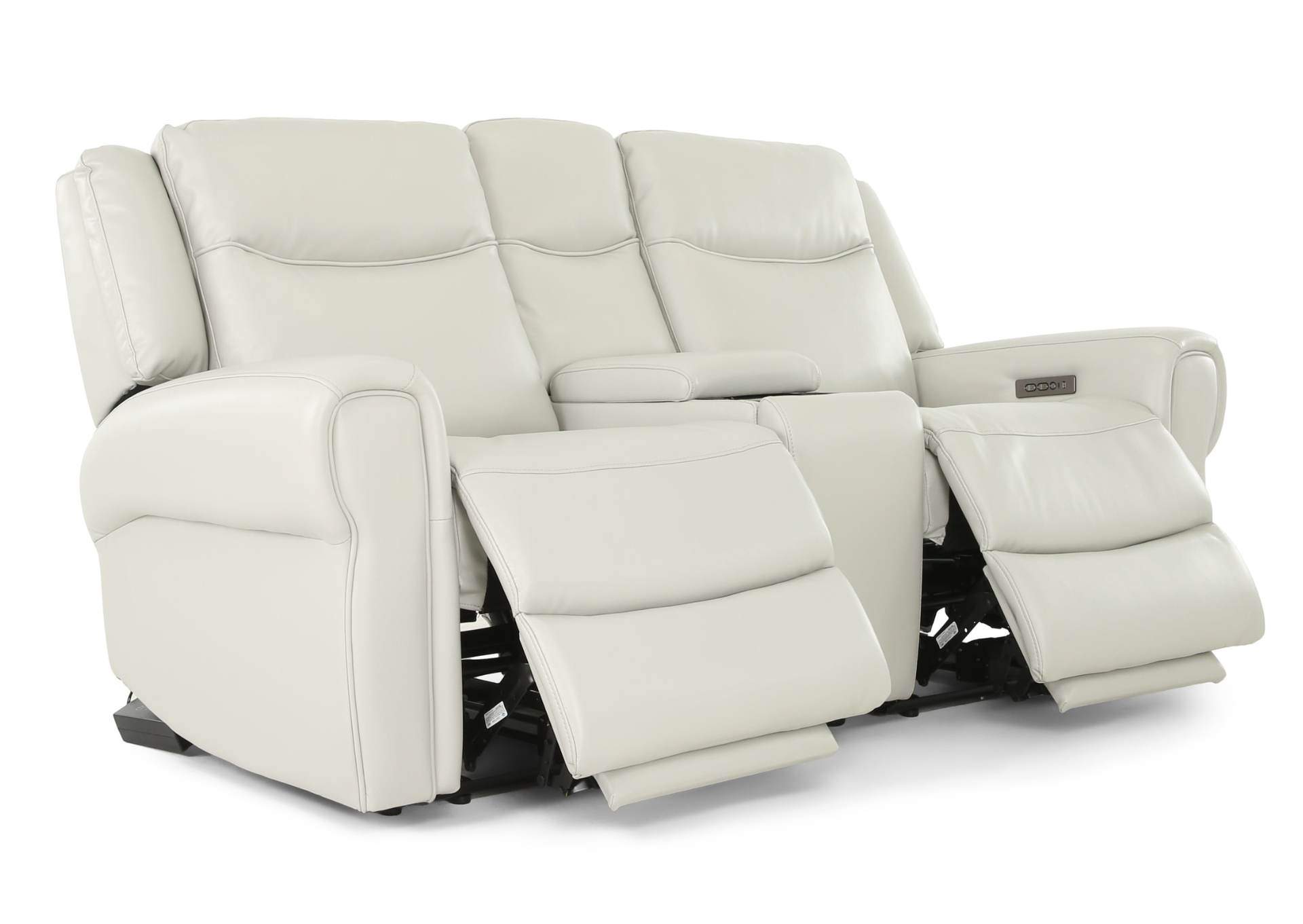 CONWAY FOG ZERO GRAVITY RECLINING CONSOLE LOVESEAT,CHEERS