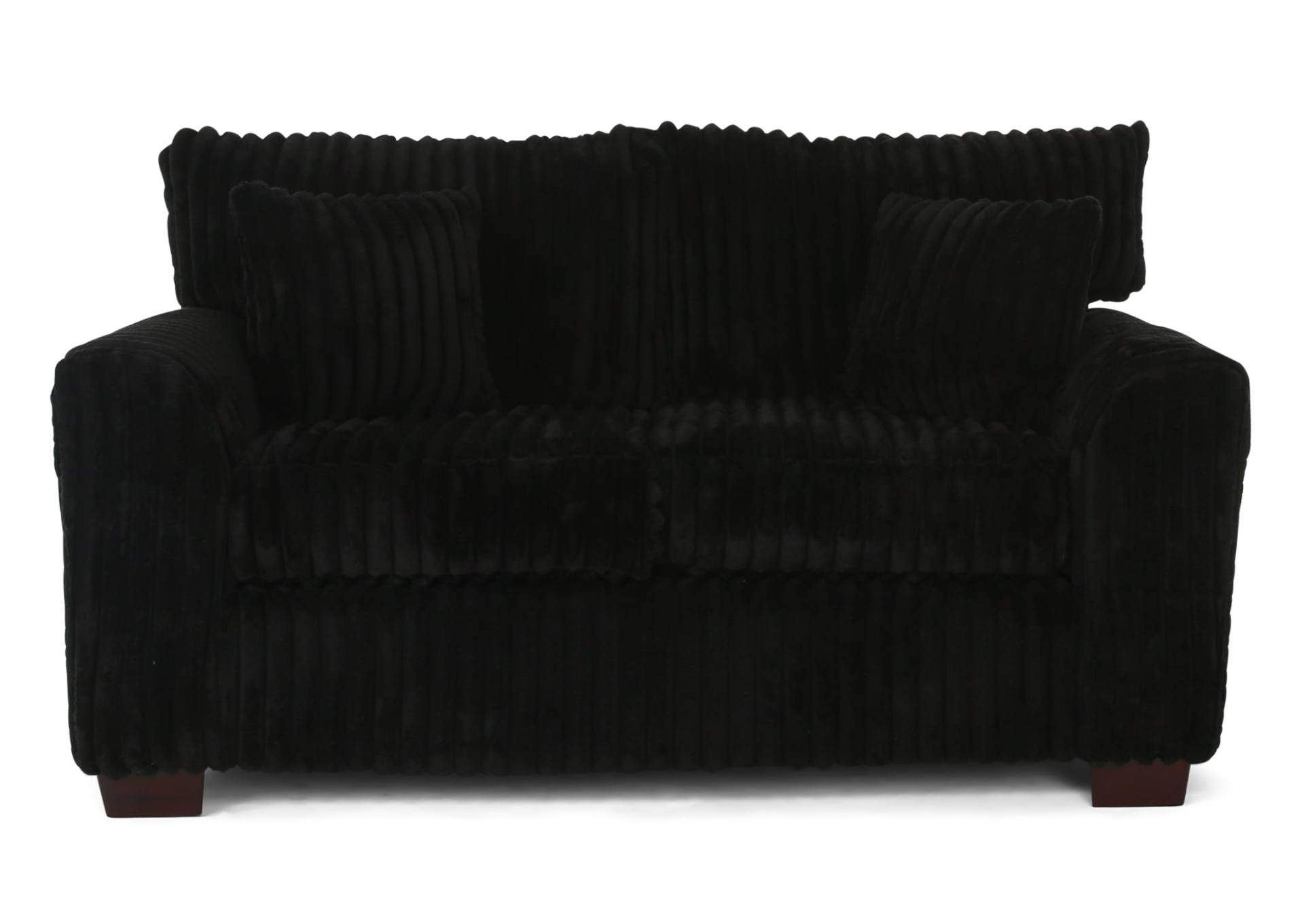 RANGER BLACK LOVESEAT,FURZ