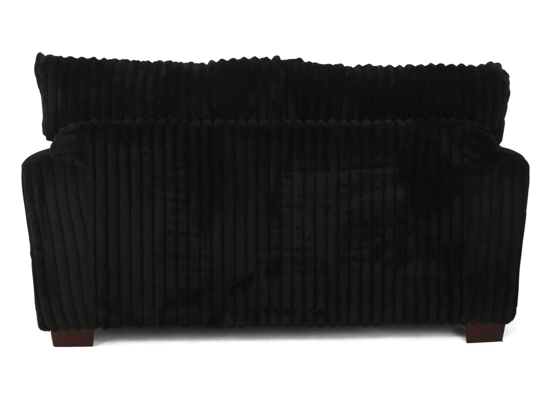 RANGER BLACK LOVESEAT,FURZ