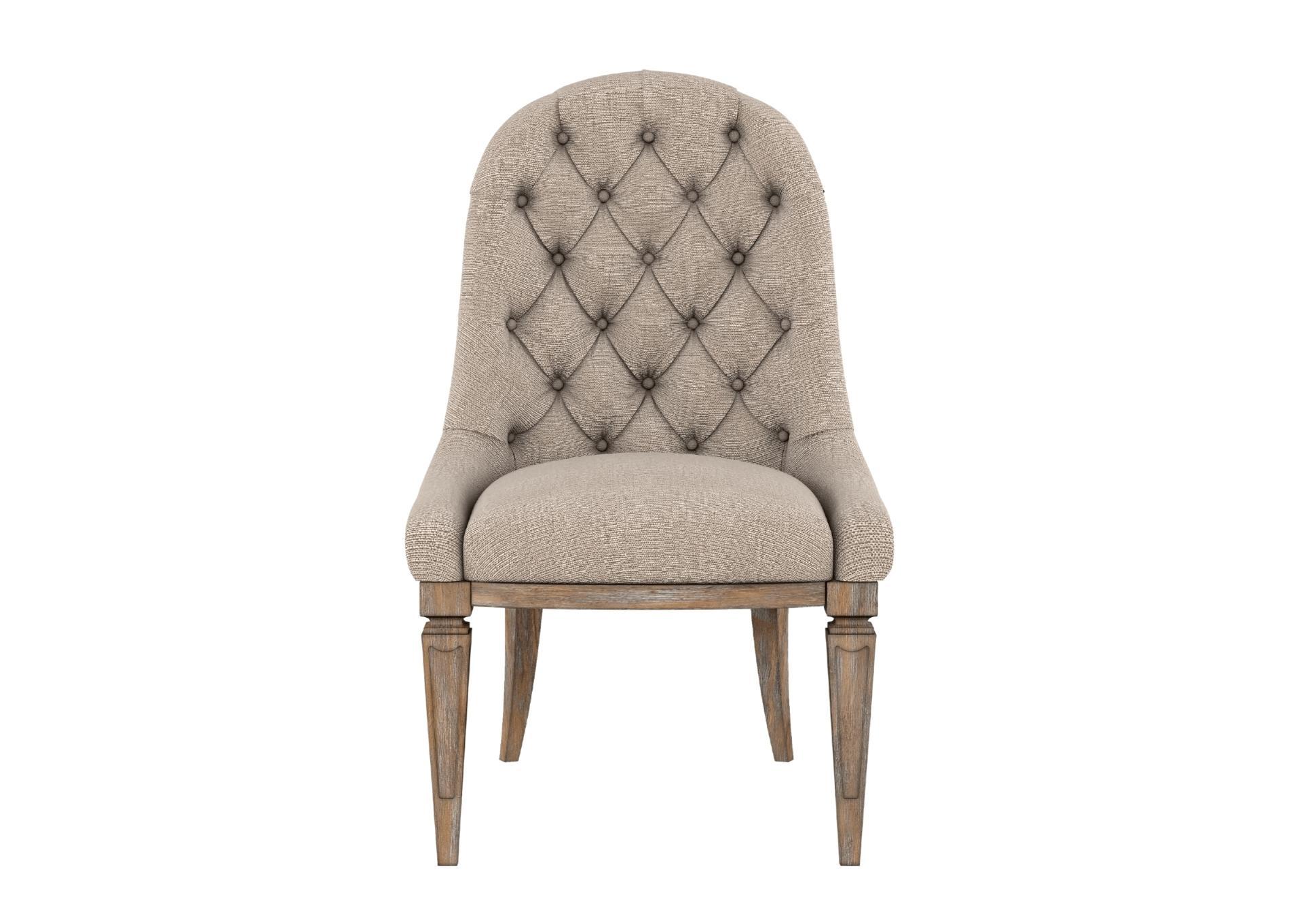 ARCHITRAVE UPHOLSTERED SIDE CHAIR