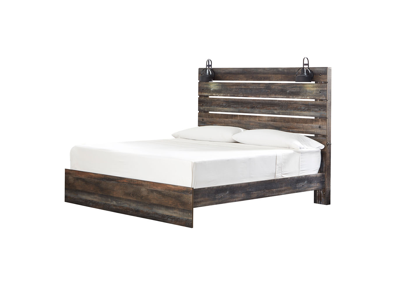 DRYSTAN KING PANEL BED WITH LIGHTS,ASHLEY FURNITURE INC.