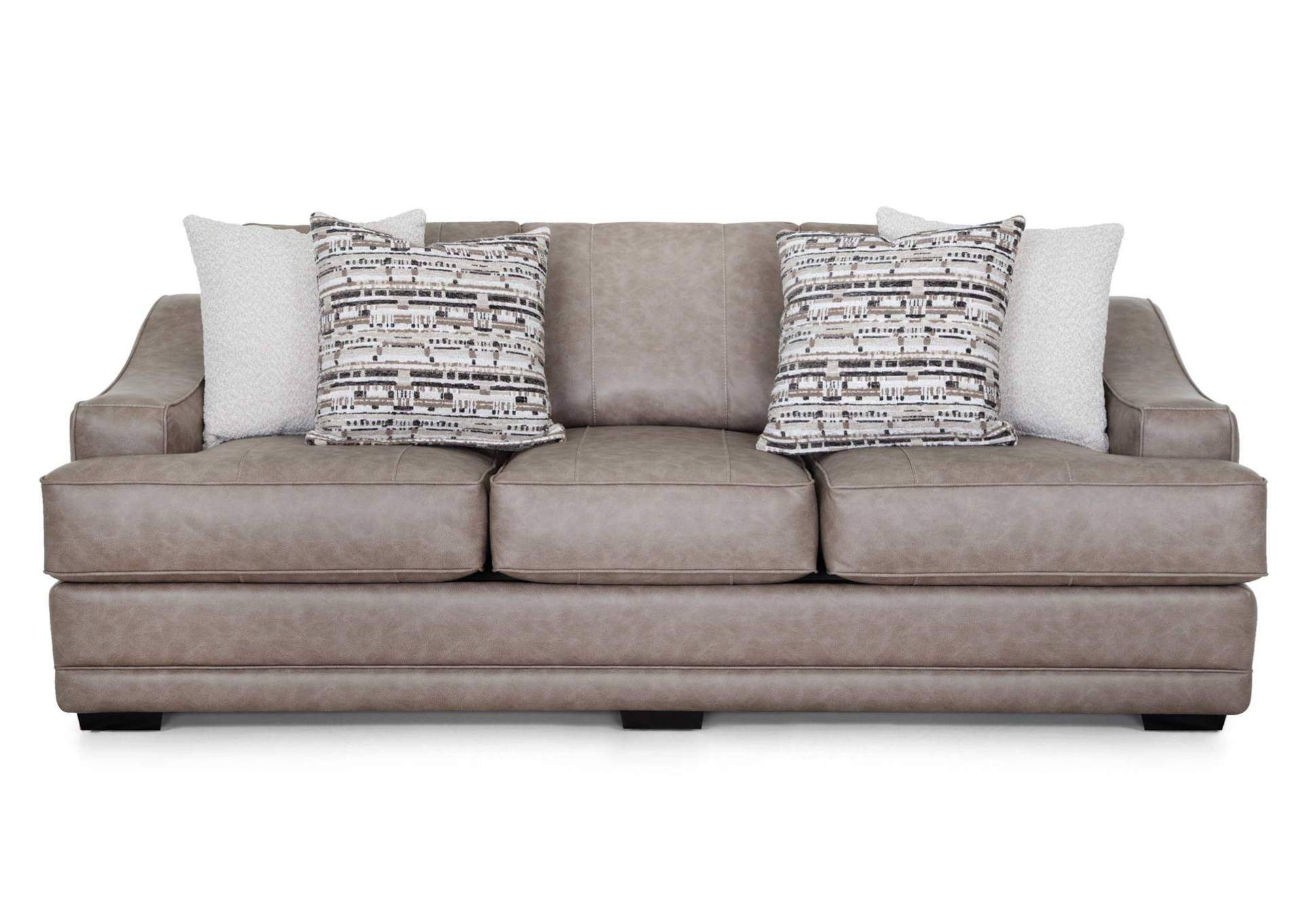 DUVALL GREIGE SOFA,FRANKLIN
