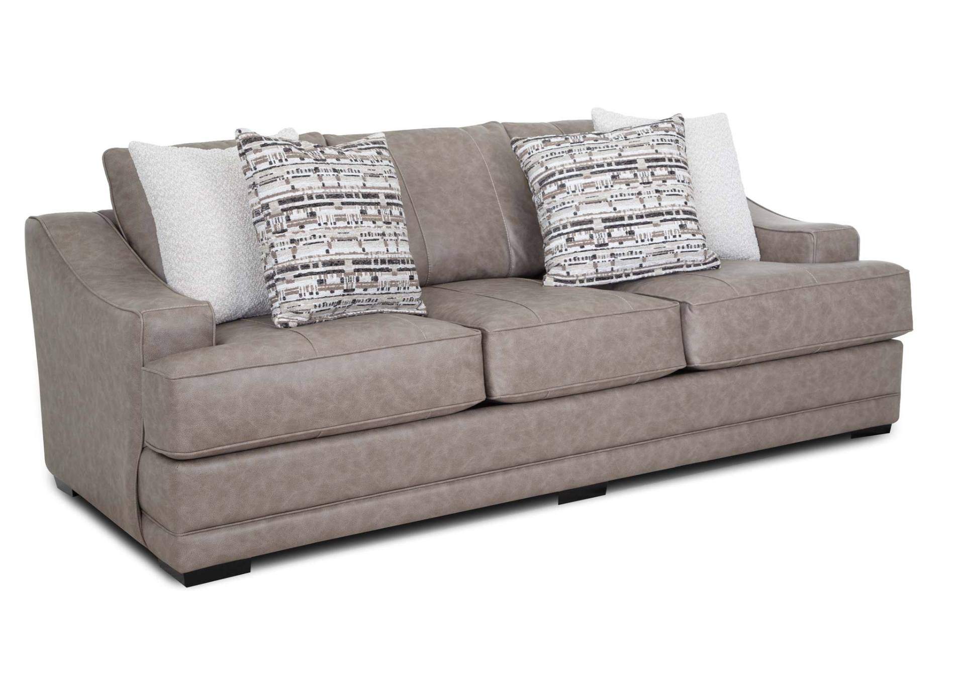 DUVALL GREIGE SOFA,FRANKLIN