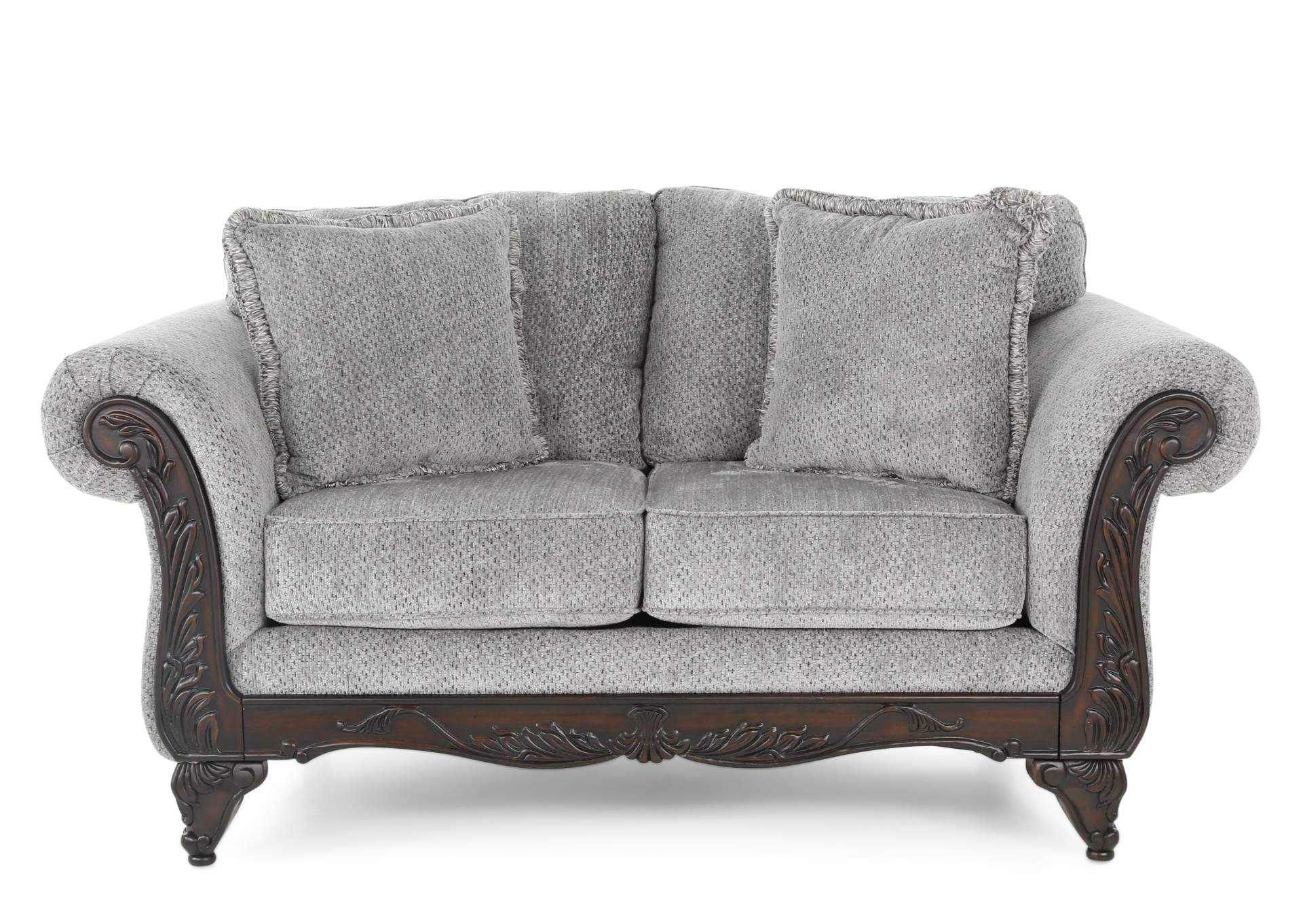 EMMA SLATE LOVESEAT,AFFORDABLE FURNITURE