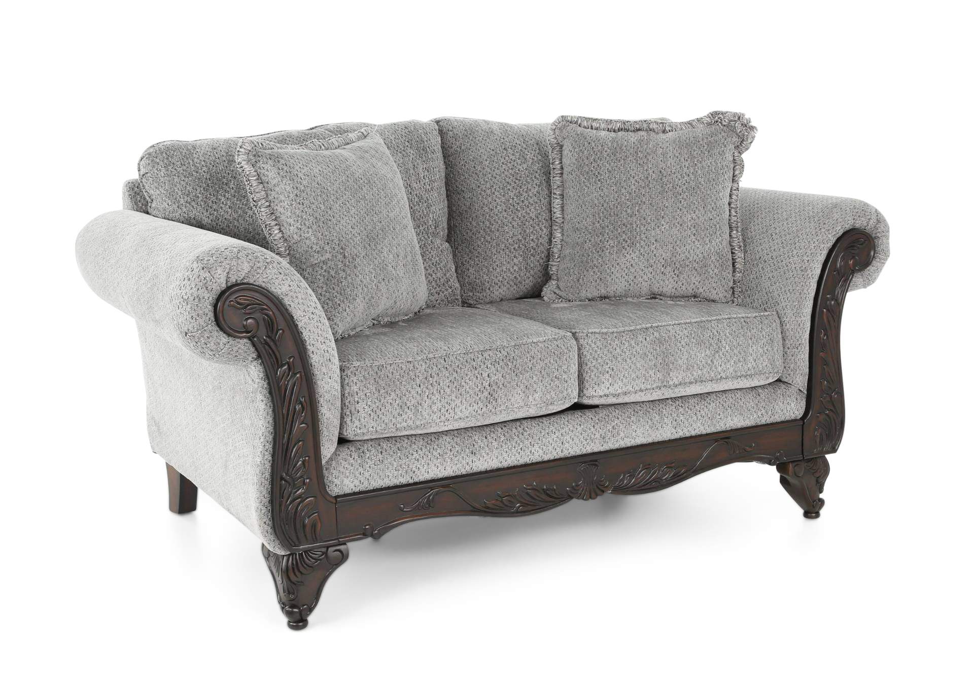 EMMA SLATE LOVESEAT,AFFORDABLE FURNITURE