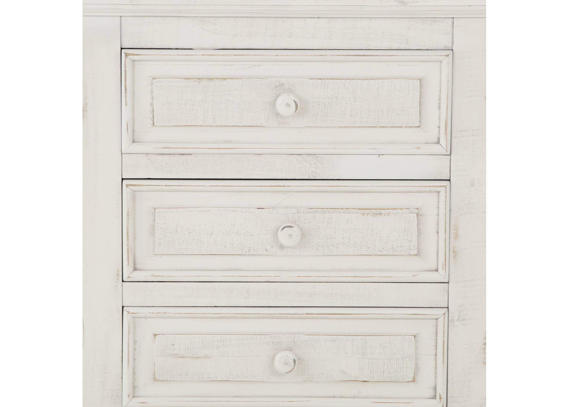 TERRA WHITE NIGHTSTAND,INTERNATIONAL FURNITURE DIRECT, LLC