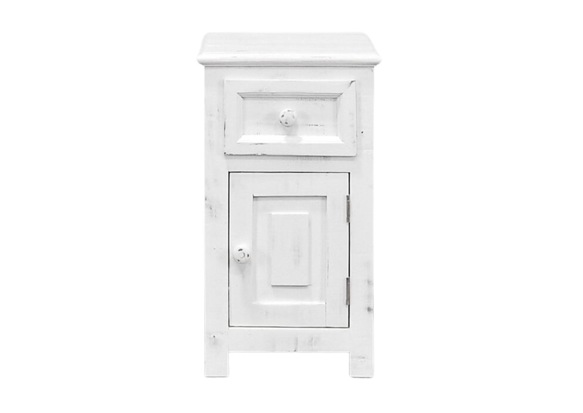 CLASSIC WHITE ACCENT TABLE,ARDENT HOME