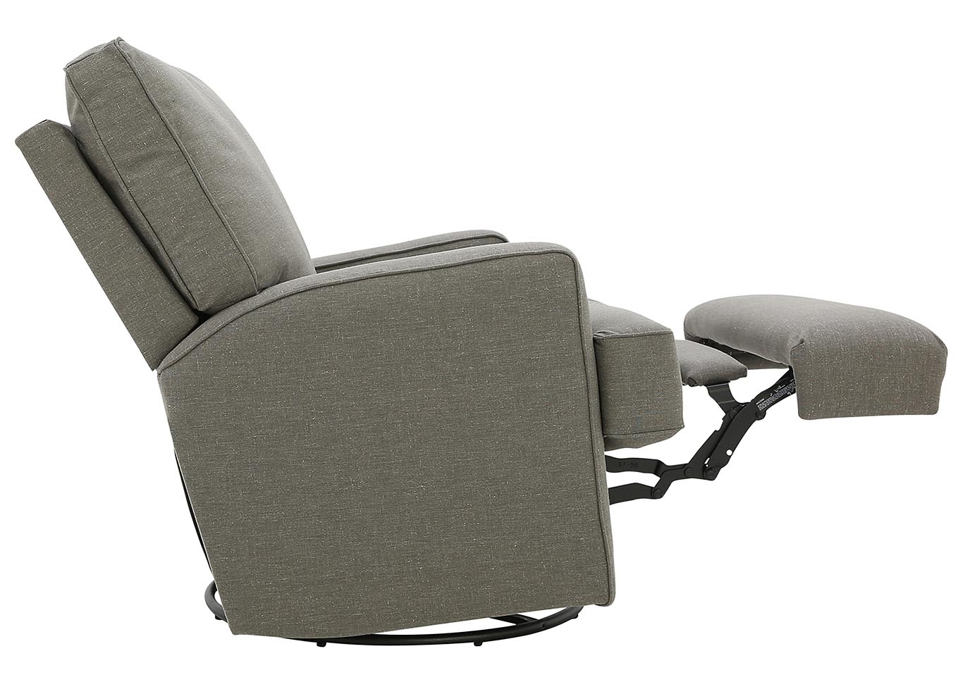 KERSEY CHARCOAL SWIVEL GLIDER RECLINER,BEST CHAIRS INC