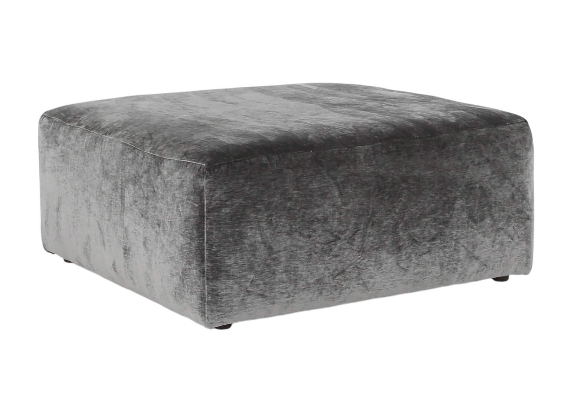 CHESHIRE SLATE COCKTAIL OTTOMAN,JA06