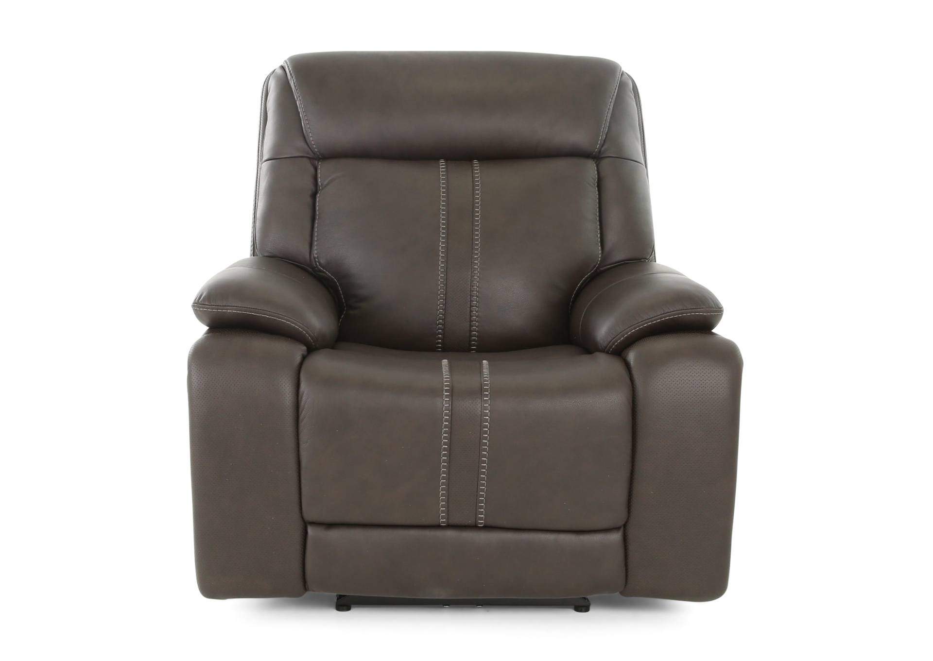 XARA EARTH LEATHER POWER RECLINER