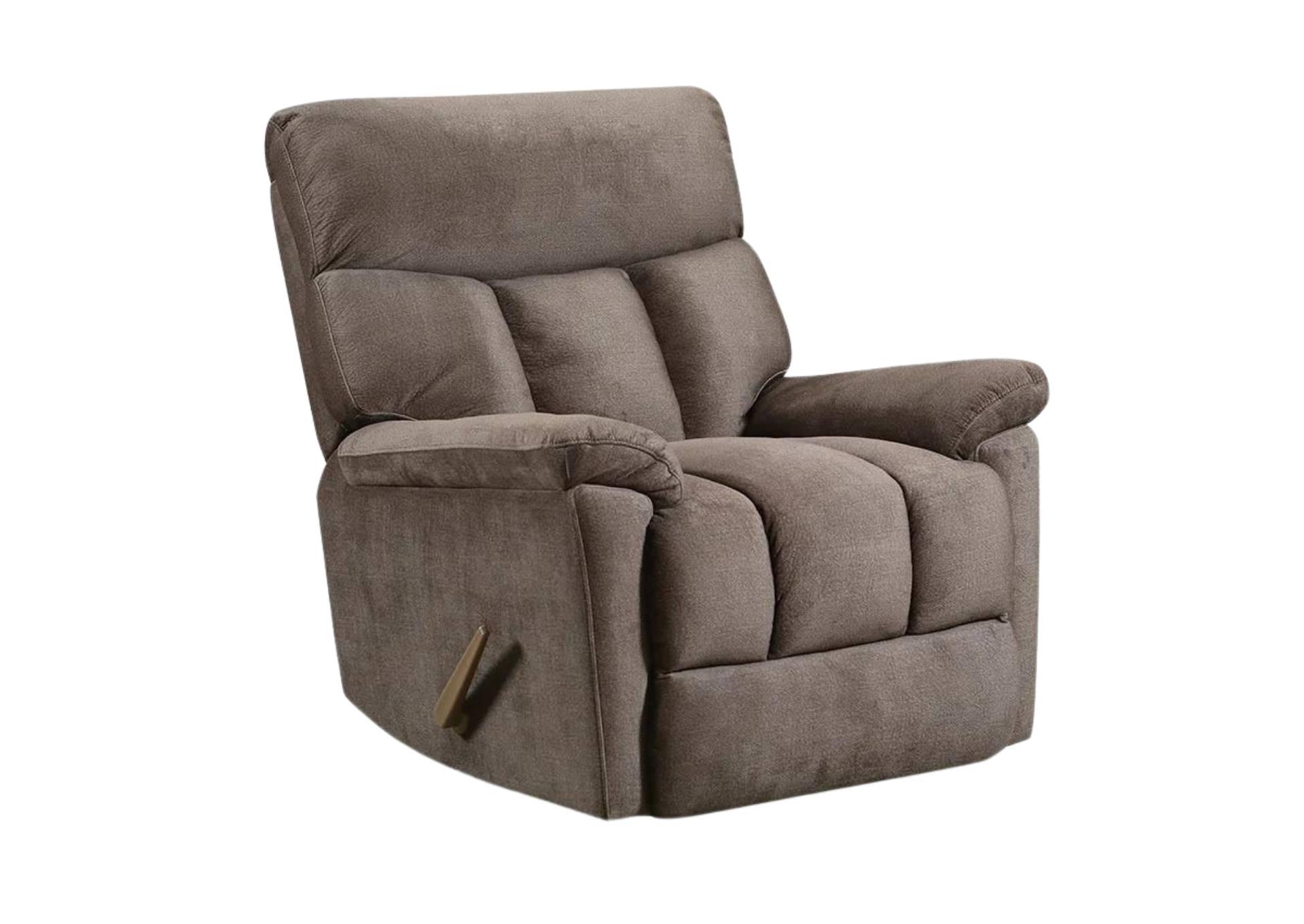 BROOKWOOD CHOCOLATE GLIDER RECLINER,WASHINGTON FURNITURE