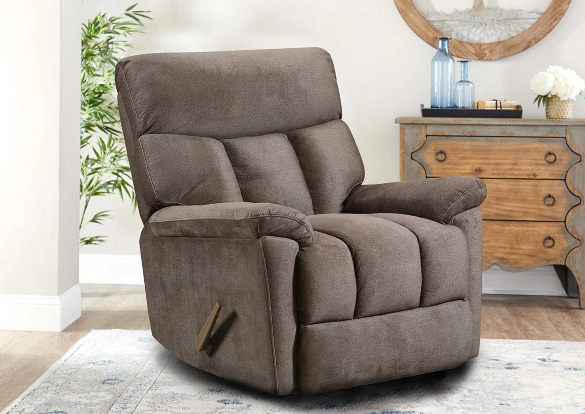 BROOKWOOD CHOCOLATE GLIDER RECLINER,WASHINGTON FURNITURE