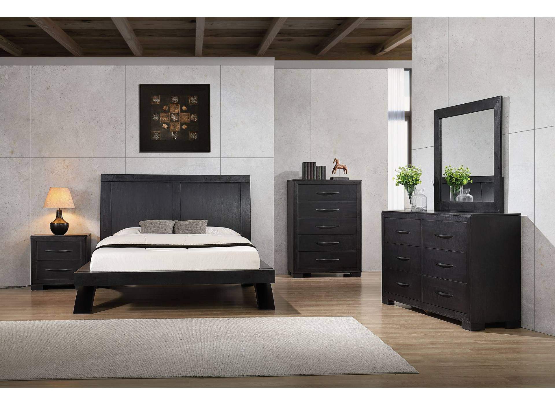 ALLAN BLACK QUEEN BEDROOM,ELEMENTS INTERNATIONAL GROUP, LLC