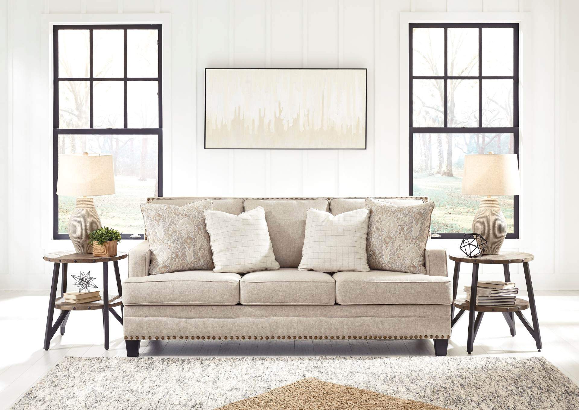 CLAREDON LINEN SOFA,ASHLEY FURNITURE INC.