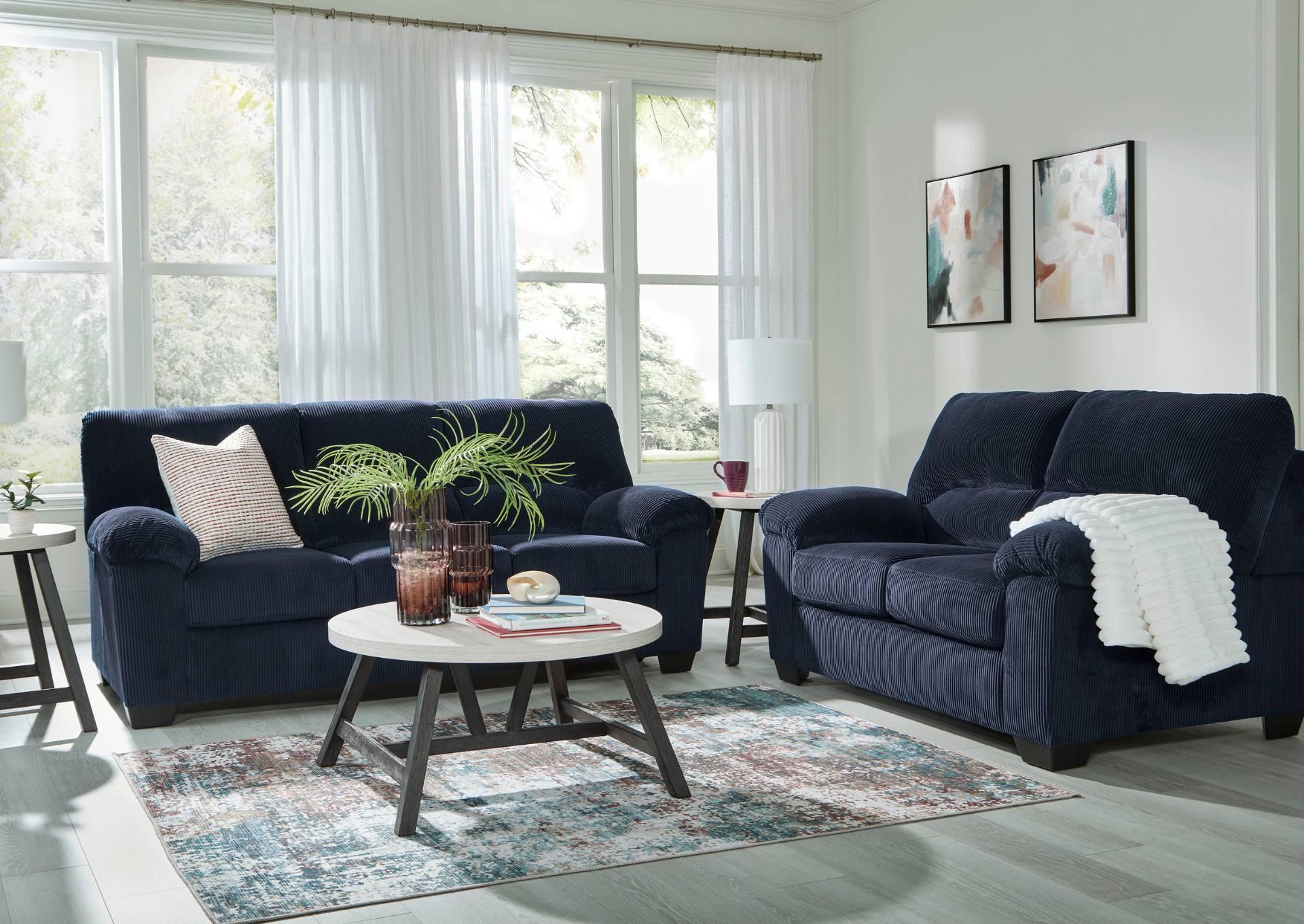 SIMPLEJOY NAVY SOFA,ASHLEY FURNITURE INC.