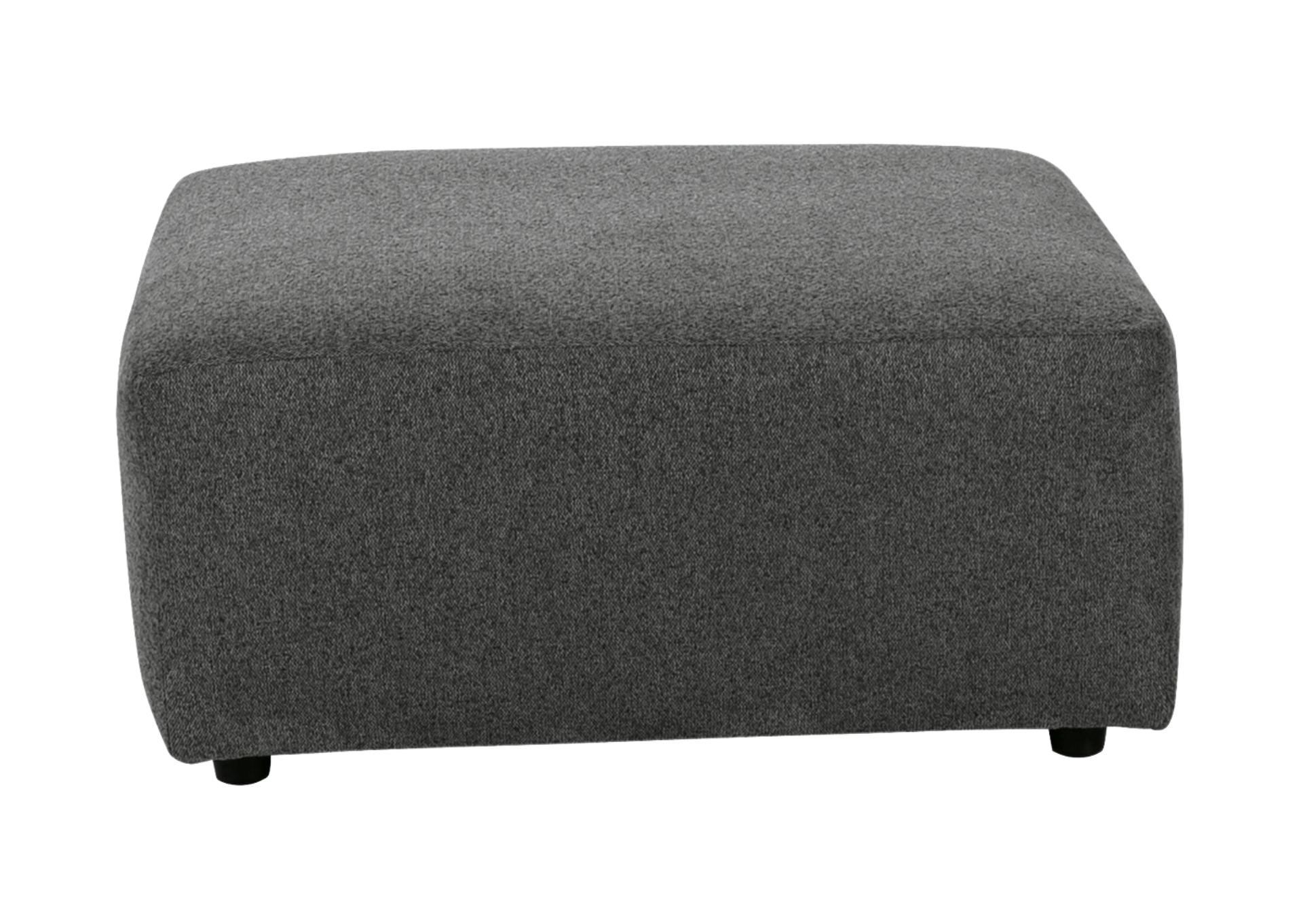 EDENFIELD CHARCOAL OVERSIZED OTTOMAN