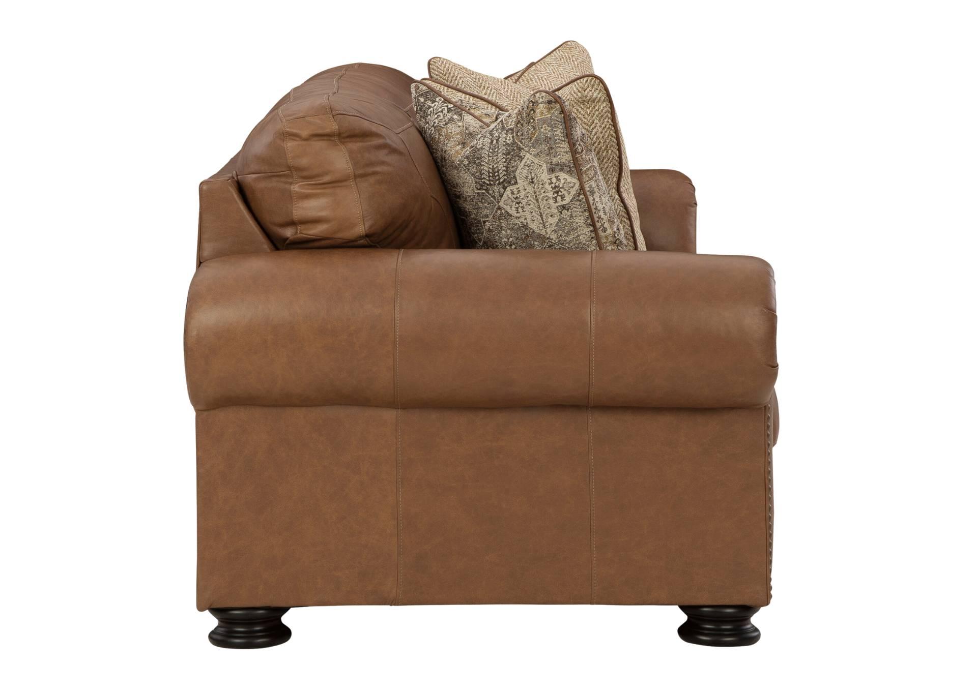 CARIANNA CARAMEL LEATHER SOFA,ASHLEY FURNITURE INC.