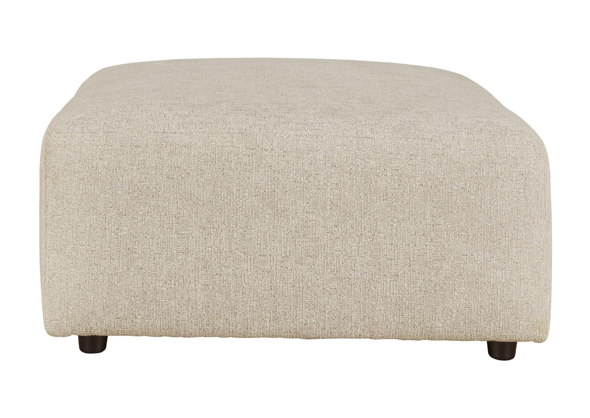 EDENFIELD LINEN OVERSIZED OTTOMAN