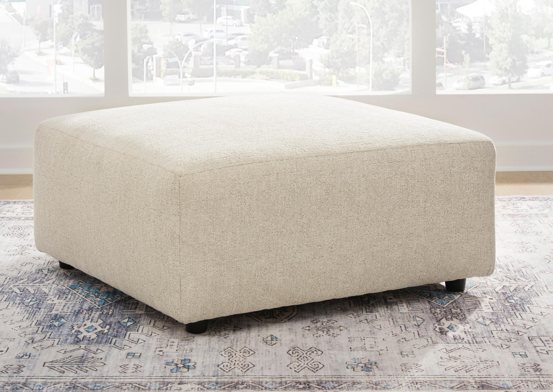 EDENFIELD LINEN OVERSIZED OTTOMAN,ASHLEY FURNITURE INC.