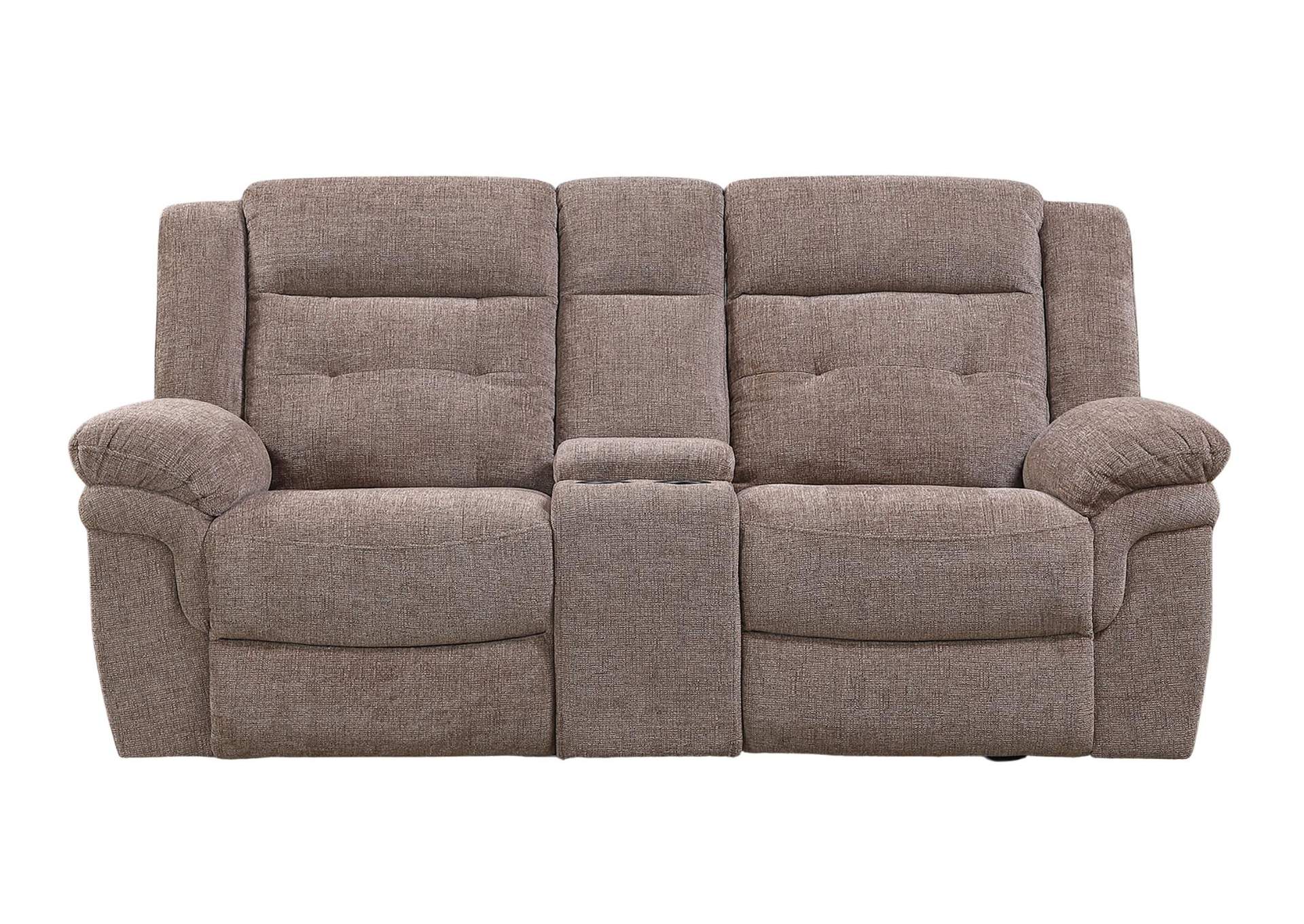 SYDNEY RECLINING GLIDER LOVESEAT,STEVE SILVER COMPANY