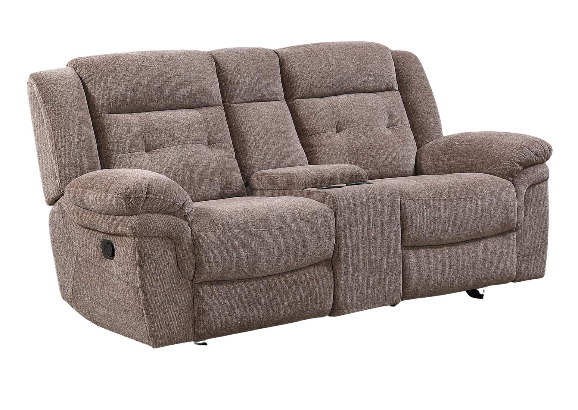 SYDNEY RECLINING GLIDER LOVESEAT,STEVE SILVER COMPANY