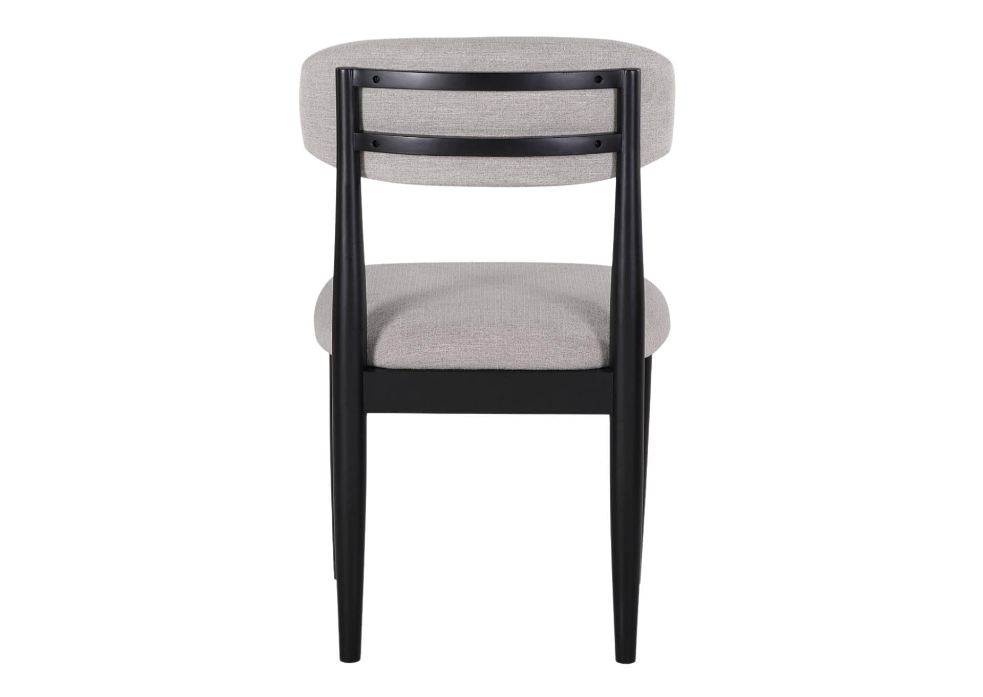 MAGNOLIA BLACK SIDE CHAIR,STEVE SILVER COMPANY