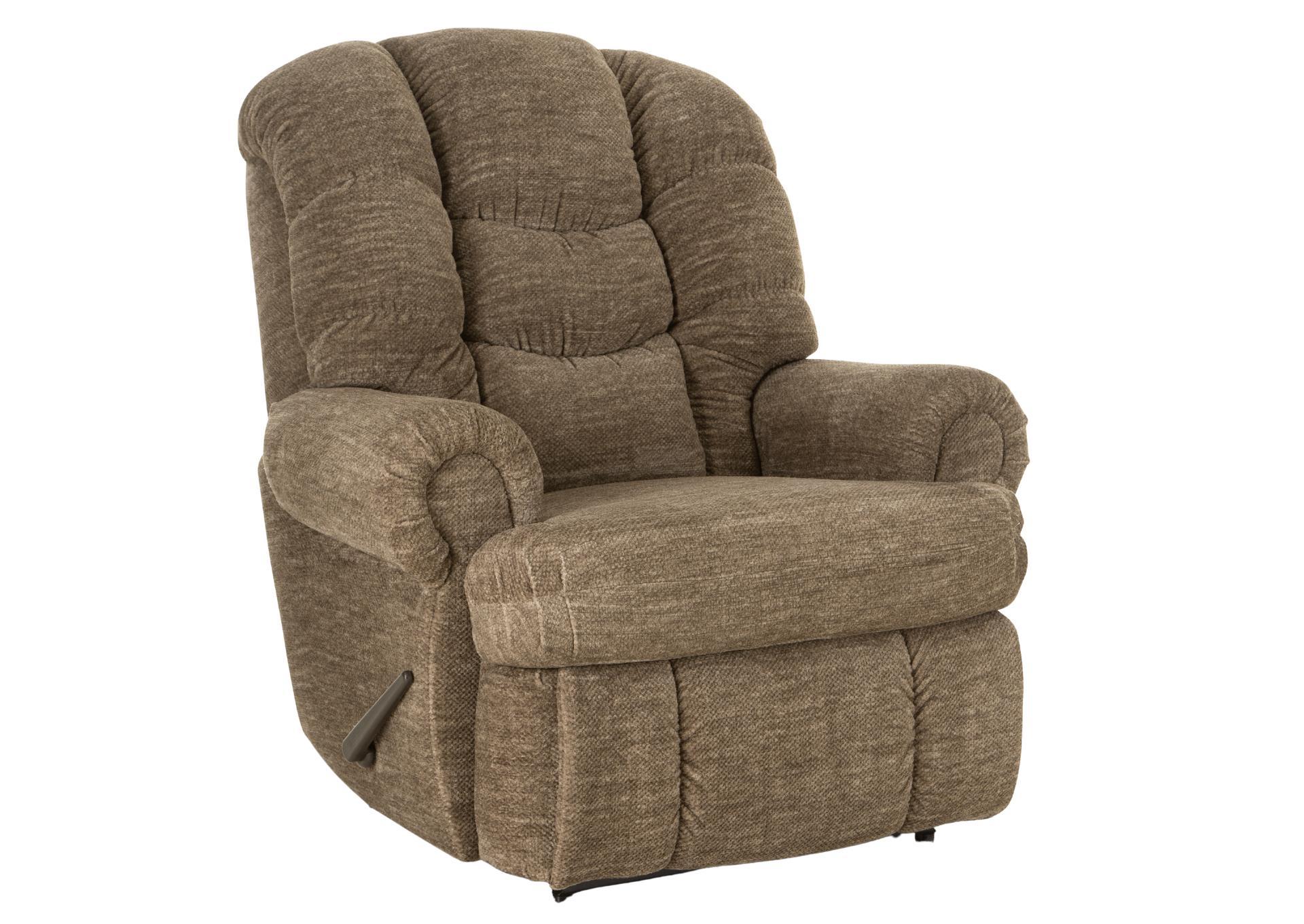 MCCOY BARK BIG MAN WALL SAVER RECLINER,HOMESTRETCH