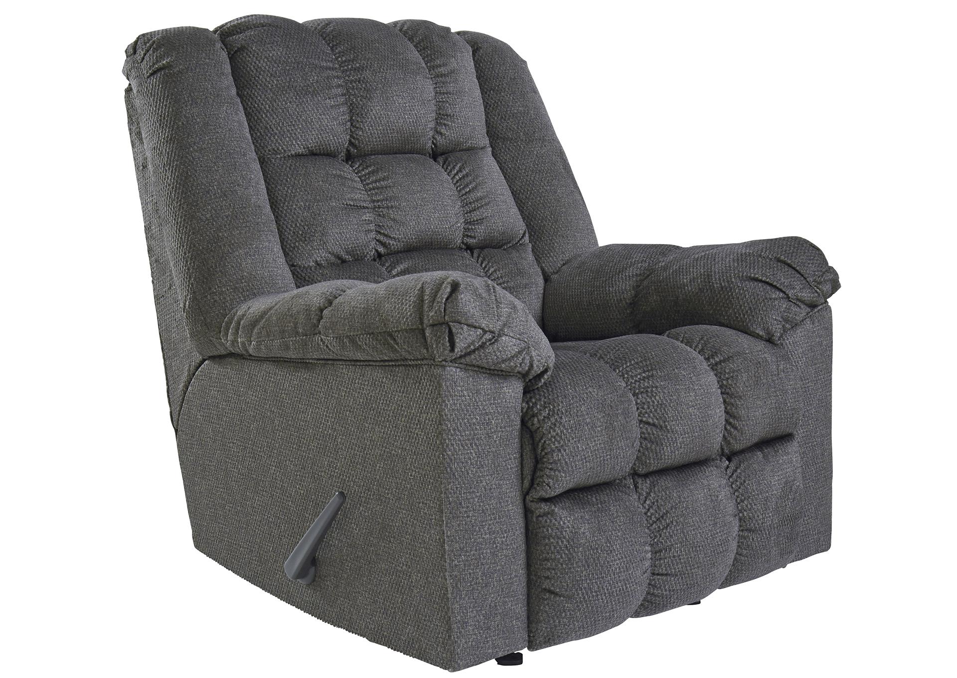 DRAKESTONE CHARCOAL ROCKER RECLINER,ASHLEY FURNITURE INC.