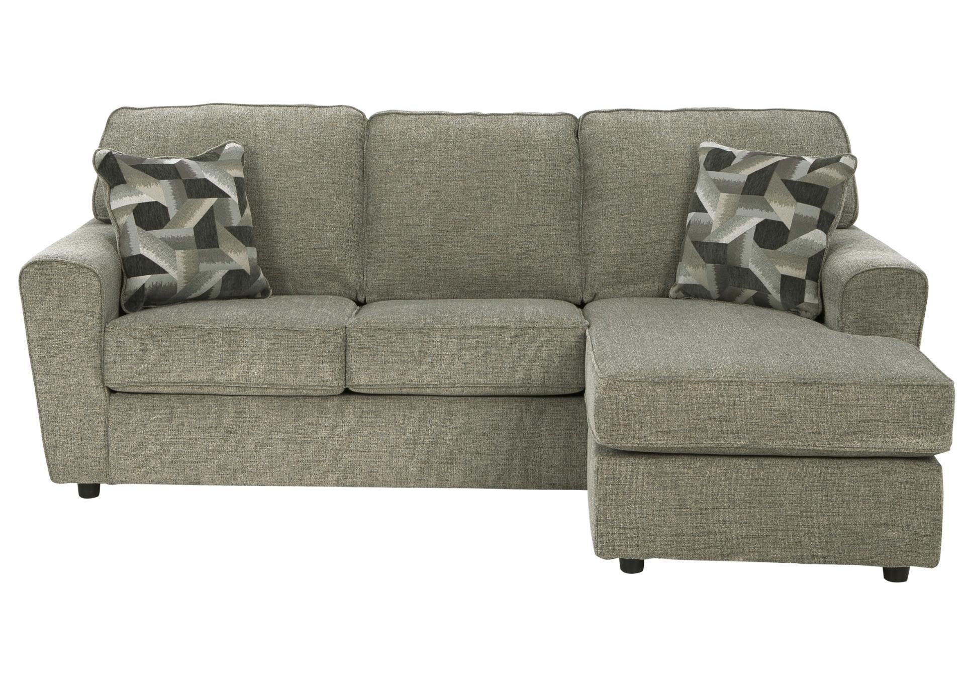 CASCILLA PEWTER SOFA CHAISE