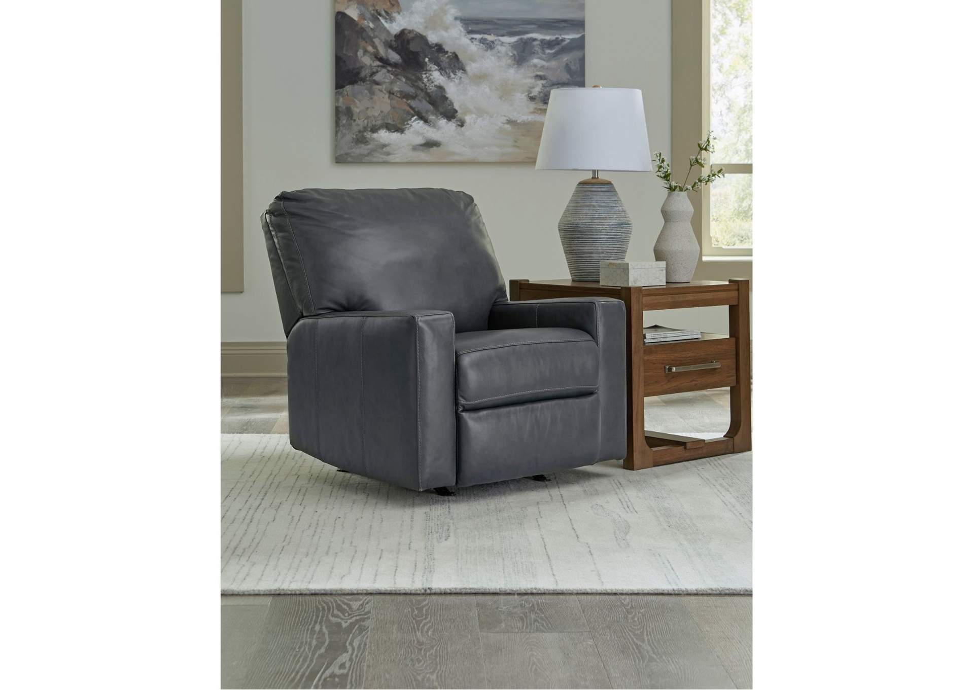 BOLSENA ADMIRAL LEATHER RECLINER,ASHLEY FURNITURE INC.