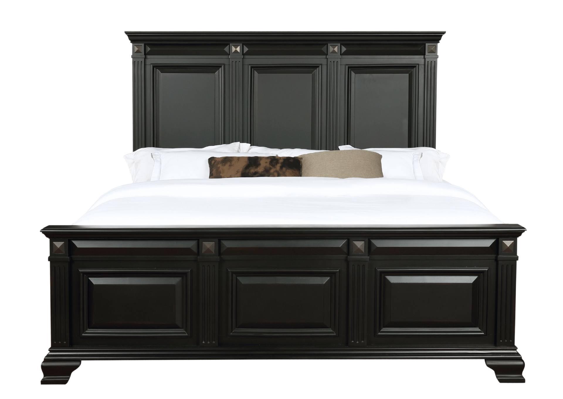 HALIFAX BLACK KING BED,LIFESTYLE FURNITURE