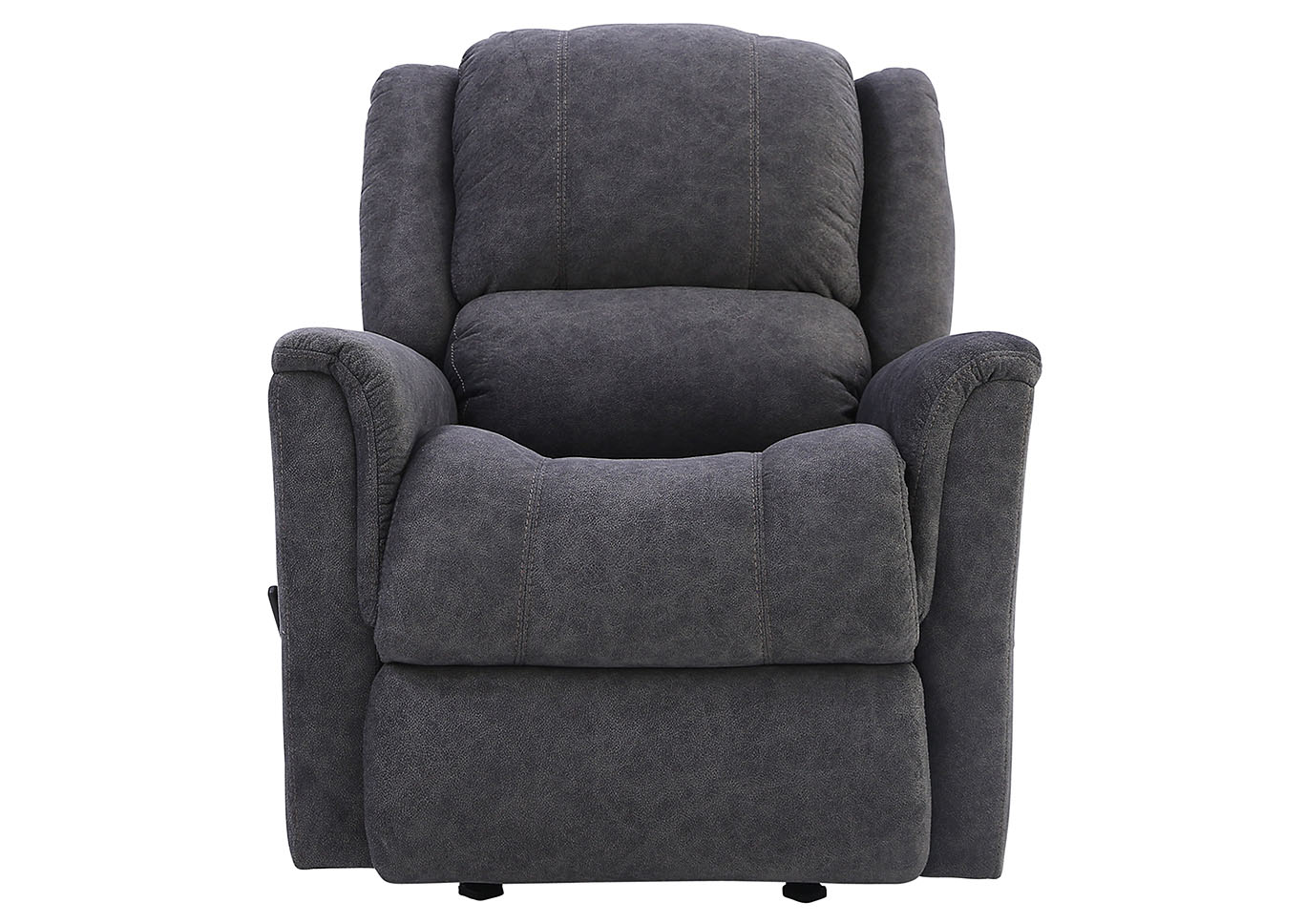 CARICE GUNMETAL ROCKER RECLINER,HOMESTRETCH