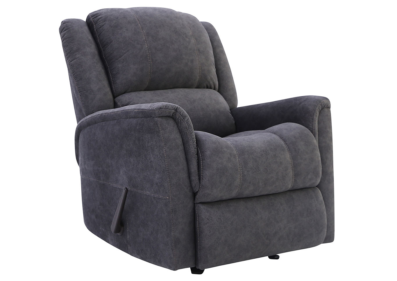 CARICE GUNMETAL ROCKER RECLINER,HOMESTRETCH