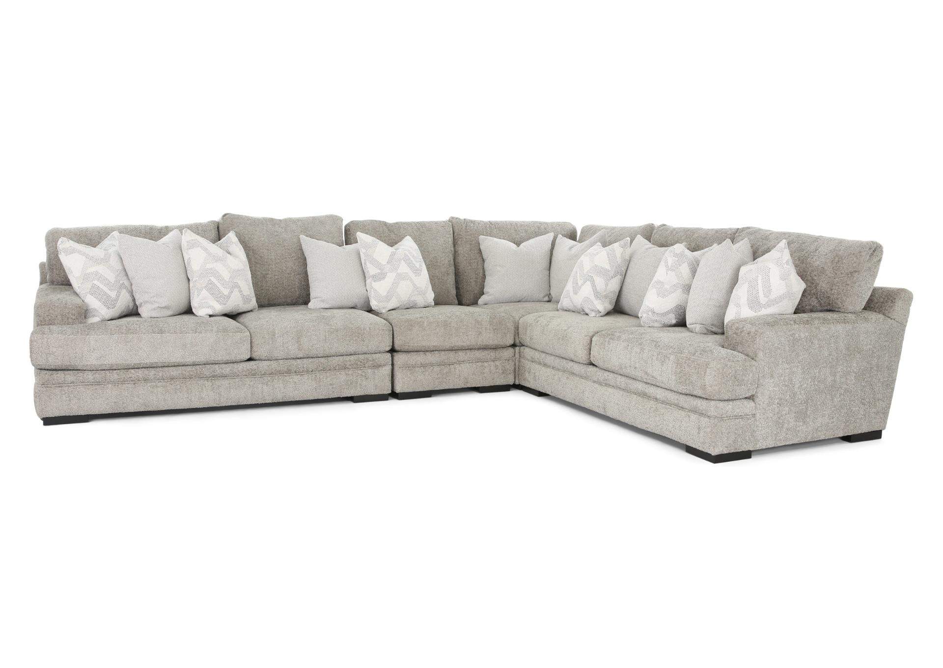 PICCOLO STERLING 4 PIECE SECTIONAL,SOFA