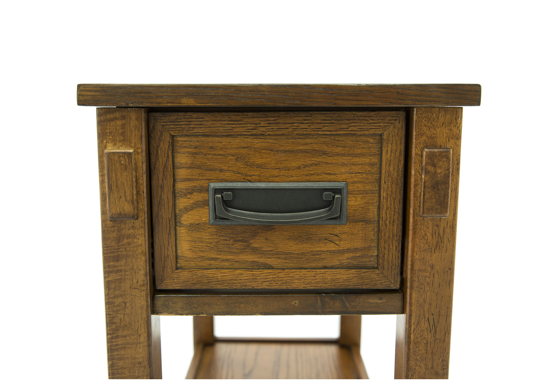 BREEGIN BROWN CHAIR SIDE END TABLE,ASHLEY FURNITURE INC.