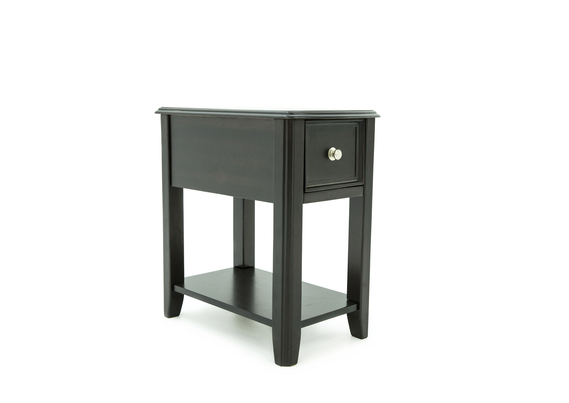 Breegin chairside best sale end table black