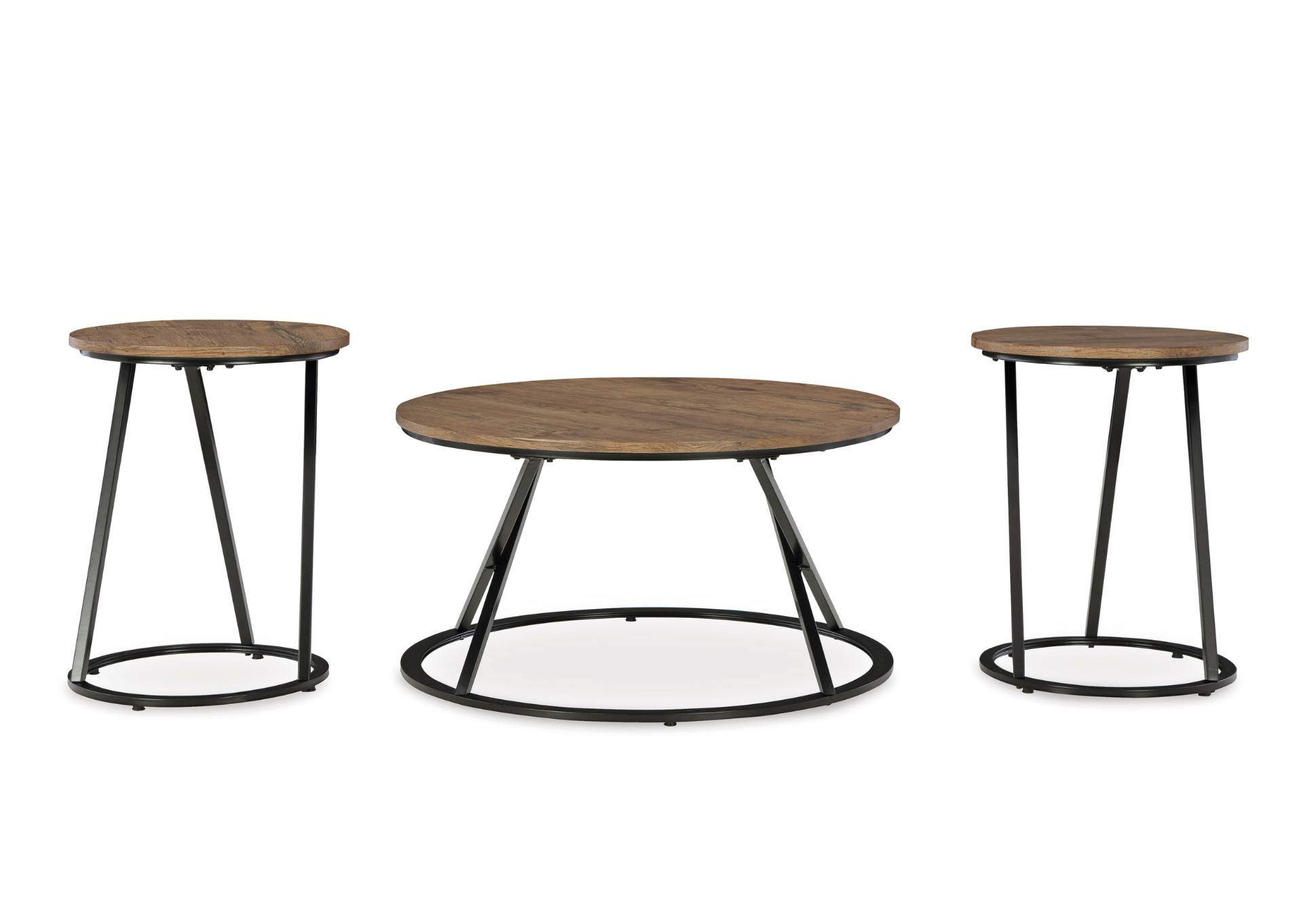 CASSBRYN 3 PIECE OCCASIONAL TABLE SET,ASHLEY FURNITURE INC.