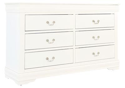 LOUIS PHILIP WHITE DRESSER,CROWN MARK INT.