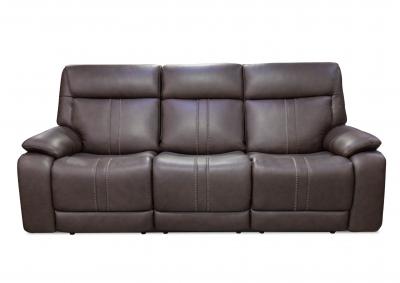 Image for XARA EARTH LEATHER POWER SOFA