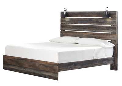 Image for DRYSTAN QUEEN PANEL BED WITH LIGHTS