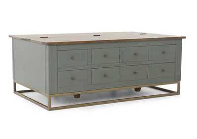 TIMBER COCKTAIL TABLE,INTERNATIONAL FURNITURE DIRECT, LLC