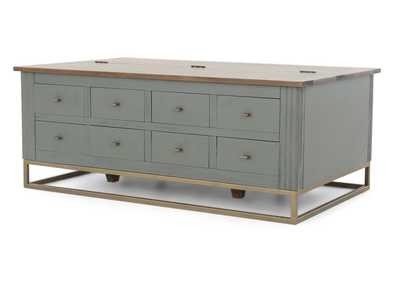 TIMBER COCKTAIL TABLE,INTERNATIONAL FURNITURE DIRECT, LLC