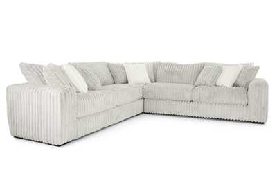 MONDO MONSTER GREY 3 PIECE SECTIONAL,ALBANY INDUSTRIES, INC.