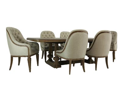 Image for ARCHITRAVE 7 PIECE DINING SET