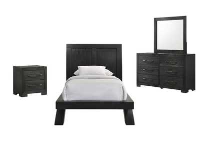 Image for ALLAN BLACK TWIN BEDROOM