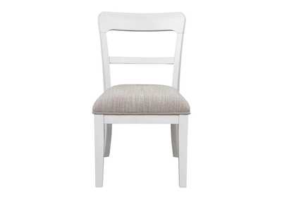 Image for CHADWORTH WHITE SIDE CHAIR
