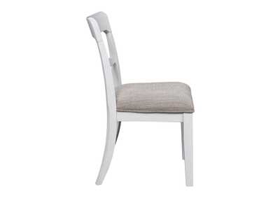 CHADWORTH WHITE SIDE CHAIR,ASHLEY FURNITURE INC.